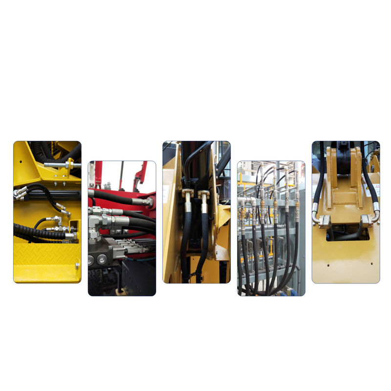 โฟกสติก มัลติสไพร่ลิก ไฮดรอลิก Hose คอมแพคต์กับการลด Bend radii และแรงบิด