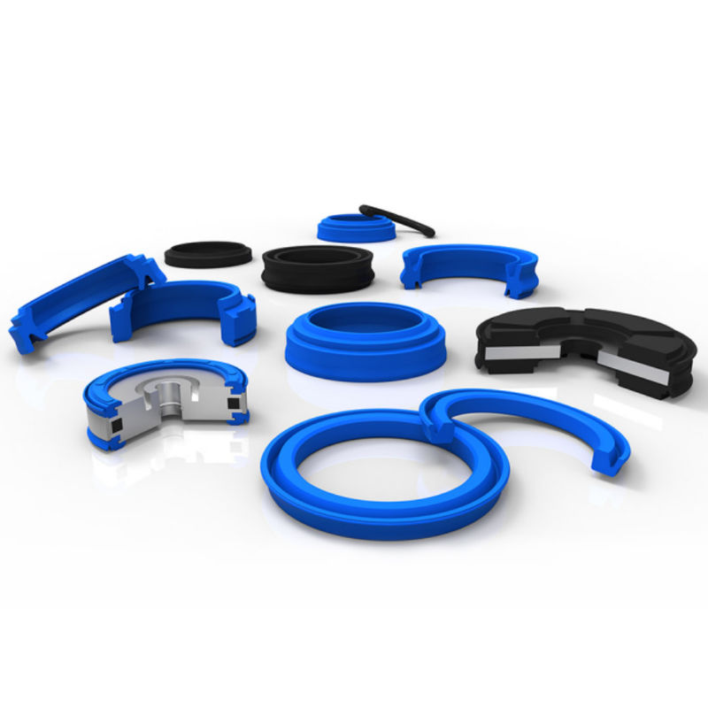PU / NBR U Ring Piston Seal ปนูมาติก ติดตั้งง่ายสําหรับกระบอก