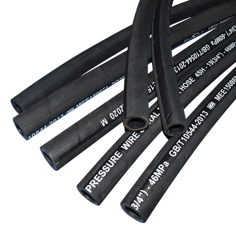 ทนต่อการบด ท่อระบายน้ําแบบสไพร่ / SAE 100 R13 ระบายน้ํา 1/4 นิ้ว 3/4 นิ้ว
