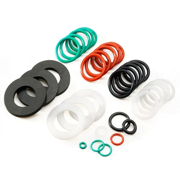 ไนทรีล บูนา โอ อิง สีดํา สีน้ําตาล AS568 60 70 90 FKM NBR ผนึกยางแรงดันสูง