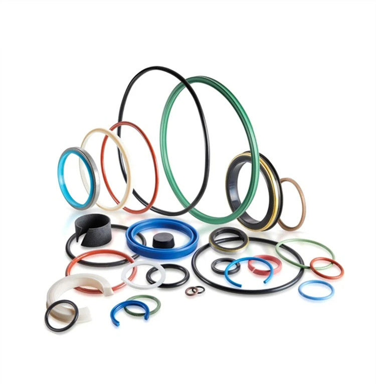 NBR O Rings ที่กําหนดเอง ความละเอียดสูง FPM FFKM HNBR NBR FKM สีซิลิโคนยาง O Ring