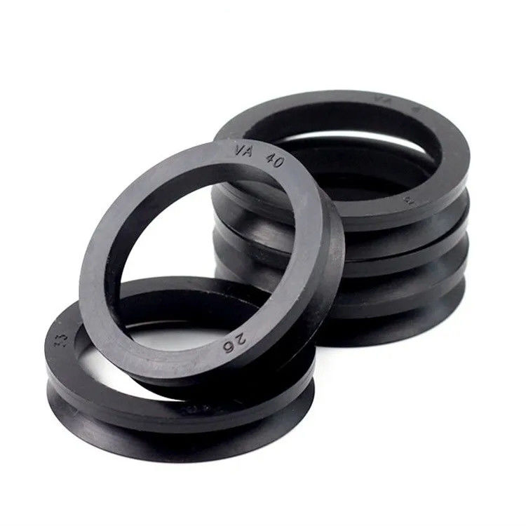 NBR PTFE Rotary Shaft Seal Ring แบบ Va แหวนปิดยางบริสุทธิ์