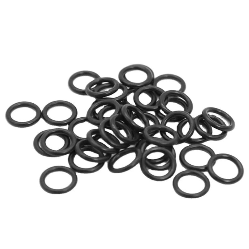 NBR FKM EPDM O แหวนยางไนทรีล O แหวนผนึกสีตามต้องการ ขนาด