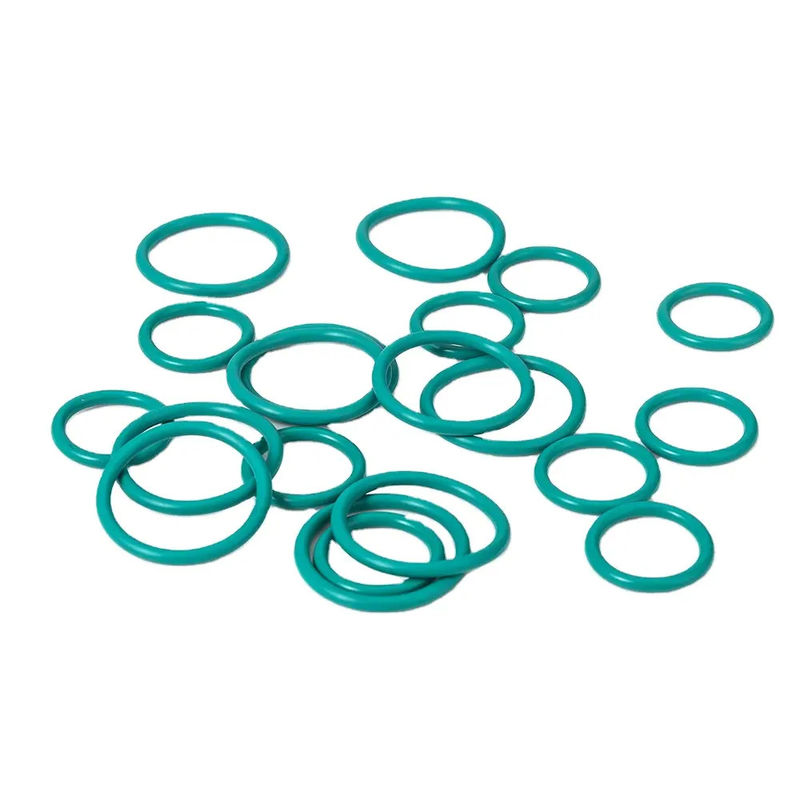 NBR FKM EPDM O แหวนยางไนทรีล O แหวนผนึกสีตามต้องการ ขนาด