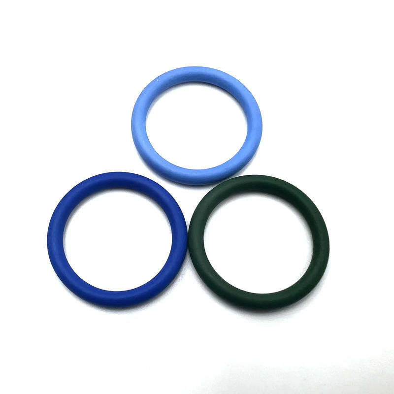 NBR FKM EPDM O แหวนยางไนทรีล O แหวนผนึกสีตามต้องการ ขนาด