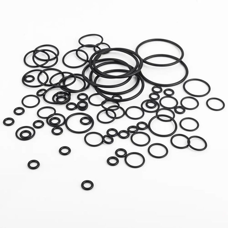 NBR O Rings ละเอียด กระบอกทนน้ํามัน กว้าง 1/1.5/1.9/2.4/3.1 ตัวอย่าง