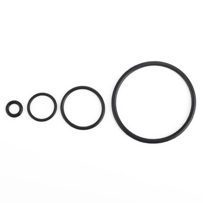 NBR O Rings ละเอียด กระบอกทนน้ํามัน กว้าง 1/1.5/1.9/2.4/3.1 ตัวอย่าง