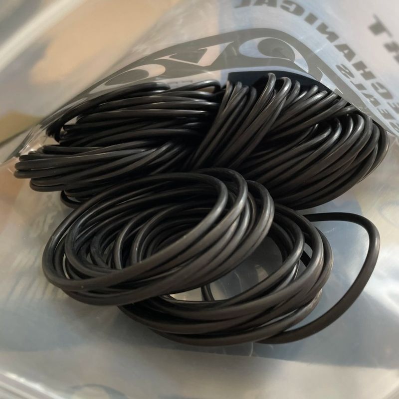 ซิลิโคน เอฟเคเอ็ม EPDM NBR O แหวน, ปิดยางไนทรีล O แหวนขนาดต่าง ๆ