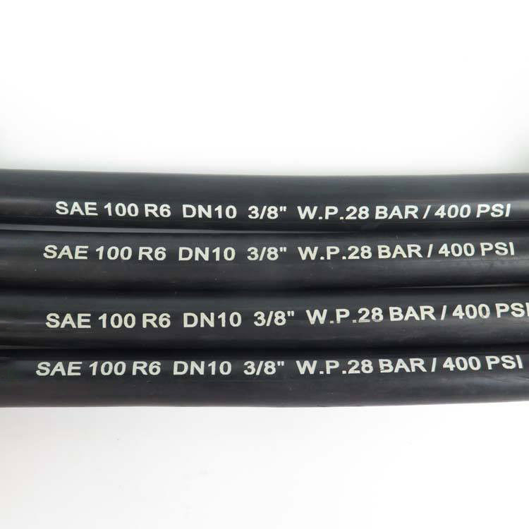 EN853 SAE 100 R6 สายสับท่อไฮดรอลิก น้ํามัน น้ําอากาศ น้ําท่อยางทอ