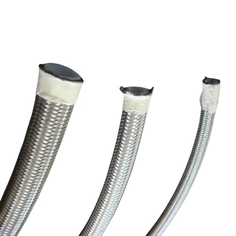 สแตนเลส โฟกเซบัล Braided ท่อท่อท่อท่อ PTFE ท่อโลหะสําหรับน้ํามันเชือกเชือกเชือกไฟฟ้า