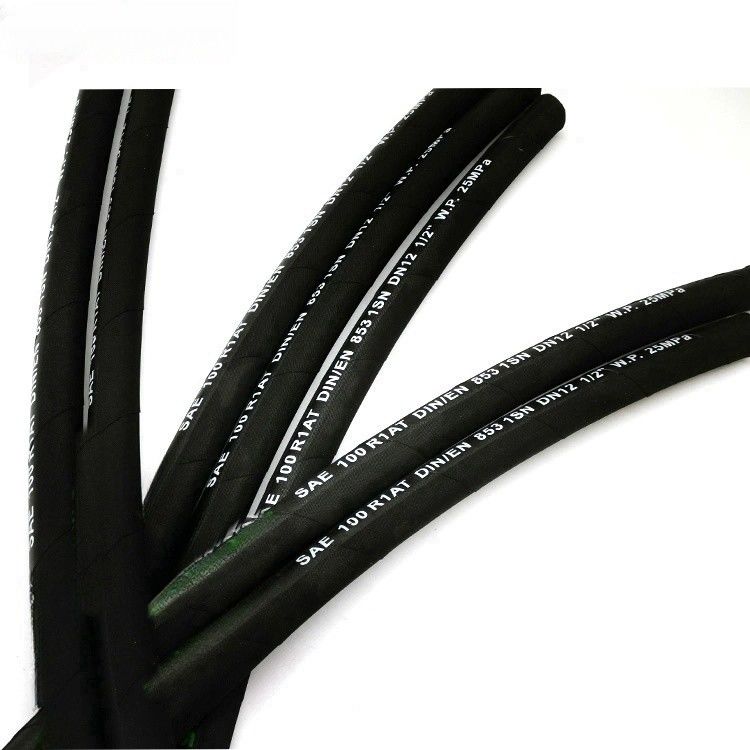 ความดันสูง 3/8 1sn ผูกเชือกไฮดรอลิก ท่อ SAE 100r1 En853 ความดัน น้ํามันเชื้อเพลิงอุตสาหกรรม