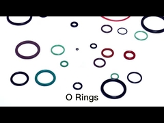 ไนทรีล บูนา โอ อิง สีดํา สีน้ําตาล AS568 60 70 90 FKM NBR ผนึกยางแรงดันสูง